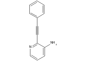 3-Amino-2-(Phenylethynyl)pyridine structure, CAS 288254-71-7