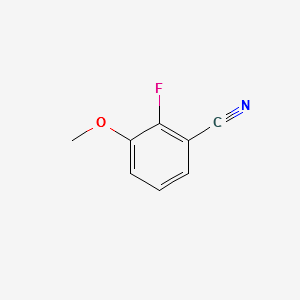 2-Fluoro-3-methoxybenzonitrile structure, CAS 198203-94-0