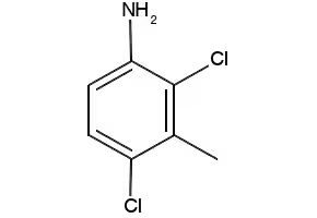 2,4-Dichloro-3-methylaniline structure, CAS 19853-79-3