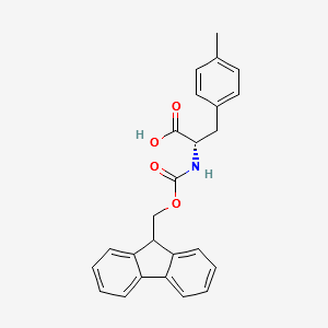 Fmoc-L-4-Methylphe structure, CAS 199006-54-7