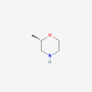 (S)-2-methylmorpholine structure, CAS 74572-13-7