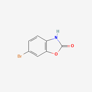 6-Bromo-2-benzoxazolinone structure, CAS 19932-85-5