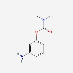 3-AminophenylN,N-dimethylcarbamate structure, CAS 19962-04-0