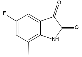 5-Fluoro-7-methylIsatin structure, CAS 749240-57-1