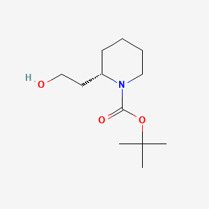 (S)-1-N-Boc-piperidine-2-ethanol structure, CAS 199942-74-0