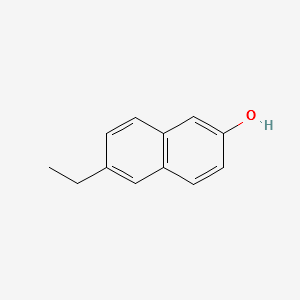 6-Ethyl-2-naphthalenol structure, CAS 1999-64-0