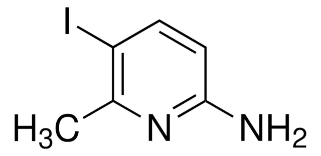 2-Amino-5-iodo-6-Methylpyridine structure, CAS 75073-11-9