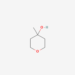 4-Methyltetrahydro-2H-pyran-4-ol structure, CAS 7525-64-6