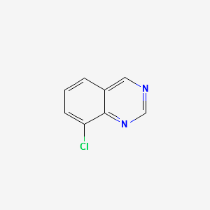 8-Chloroquinazoline structure, CAS 7557-04-2