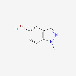 1-Methyl-1H-indazol-5-ol structure, CAS 756839-14-2