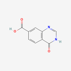 3,4-Dihydro-4-oxoquinazoline-7-carboxylicacid structure, CAS 202197-73-7