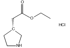 (2-Pyrrolidin-3-yl-ethyl)-carbamicacidbenzylester structure, CAS 2025-33-4