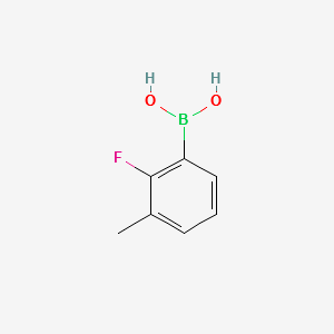 2-Fluoro-3-Methylphenylboronicacid structure, CAS 762287-58-1