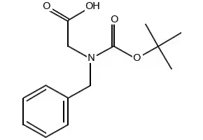 Glycine,N-[(1,1-dimethylethoxy)carbonyl]-N-(phenylmethyl)- structure, CAS 76315-01-0