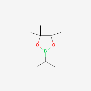 2-Isopropylboronicacidpinacolester structure, CAS 76347-13-2