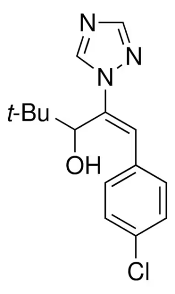Uniconazole structure, CAS 76714-83-5