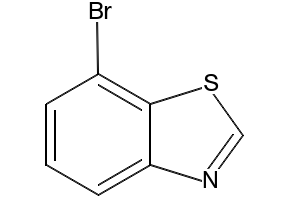 7-Bromobenzothiazole structure, CAS 767-70-4