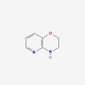 3,4-Dihydro-2H-pyrido[3,2-b][1,4]oxazine structure, CAS 20348-23-6