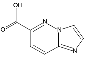 Imidazo[1,2-b]pyridazine-6-carboxylicacid structure, CAS 769109-13-9