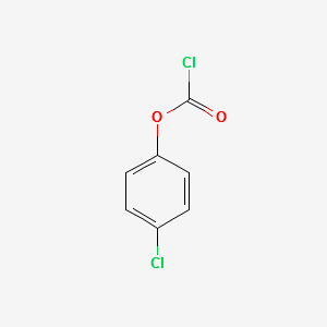 4-Chlorophenylchloroformate structure, CAS 7693-45-0