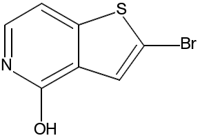 2-Bromothieno[3,2-c]pyridin-4(5H)-one structure, CAS 28948-60-9