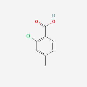 2-Chloro-4-methylbenzoicacid structure, CAS 7697-25-8