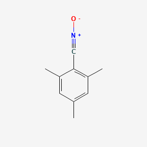 2,4,6-TrimethylbenzonitrileN-oxide structure, CAS 2904-57-6