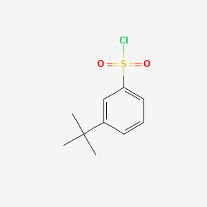 3-Tert-butylbenzenesulfonylchloride structure, CAS 2905-26-2