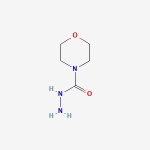 Morpholine-4-carbohydrazide structure, CAS 29053-23-4