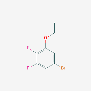 5-Bromo-2,3-difluorophenetole structure, CAS 204654-92-2