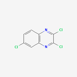 2,3,6-Trichloroquinoxaline structure, CAS 2958-87-4