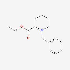 Ethyl1-benzylpiperidine-2-carboxylate structure, CAS 77034-34-5