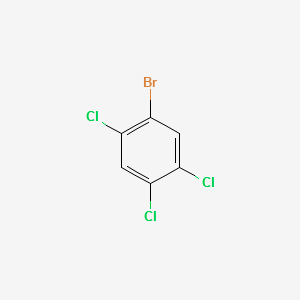 1-Bromo-2,4,5-trichlorobenzene structure, CAS 29682-44-8