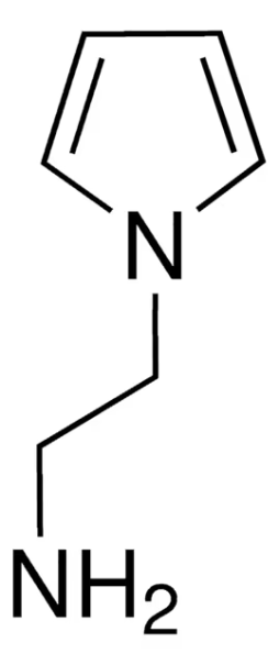 2-(1H-pyrrol-1-yl)-1-ethanamine structure, CAS 29709-35-1