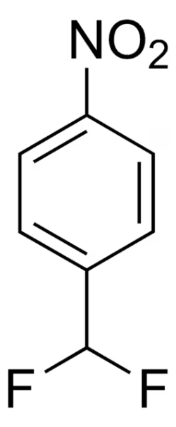 1-(Difluoromethyl)-4-nitro-benzene structure, CAS 29848-57-5