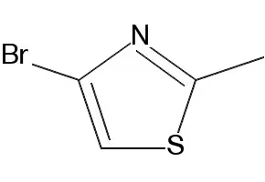 4-Bromo-2-methylthiazole structure, CAS 298694-30-1