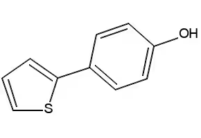 4-Thiophen-2-ylphenol structure, CAS 29886-65-5