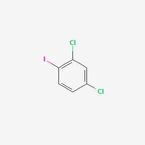 2,4-Dichloro-1-iodobenzene structure, CAS 29898-32-6
