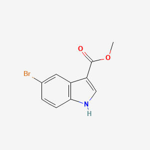 Methyl5-bromo-1H-indole-3-carboxylate structure, CAS 773873-77-1