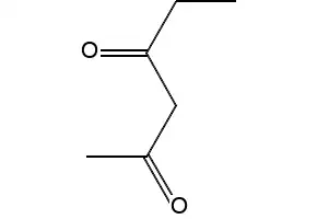 2,4-Hexanedione structure, CAS 3002-24-2