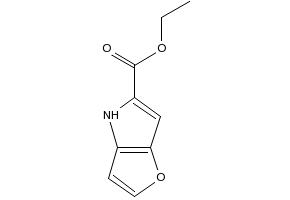 Methyl4H-furo[3,2-b]pyrrole-5-carboxylate structure, CAS 77484-99-2