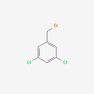 3,5-Dichlorobenzylbromide structure, CAS 7778-01-0