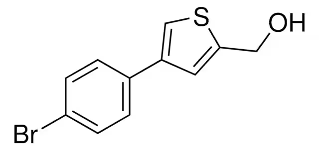 2-(4-Bromophenyl)thiophene structure, CAS 40133-22-0