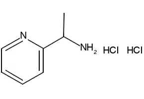 1-Pyridin-2-ylethanamine structure, CAS 40154-81-2