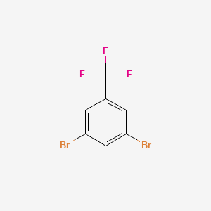 3,5-Dibromobenzotrifluoride structure, CAS 401-84-3