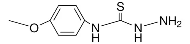 4-(4-Methoxyphenyl)3-thiosemicarbazide structure, CAS 40207-03-2