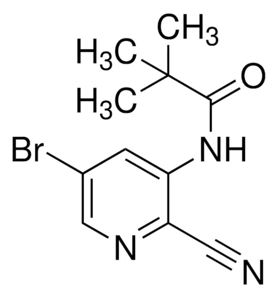 5-Cyanopyridine-3-boronicacidpinacolester structure, CAS 402718-19-0