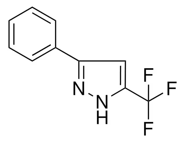 5-Phenyl-3-(trifluoromethyl)pyrazole structure, CAS 4027-54-7