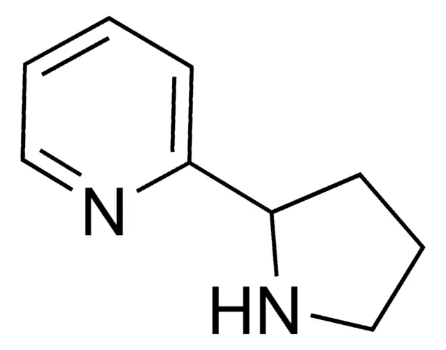 2-Pyrrolidin-2-ylpyridine structure, CAS 77790-61-5