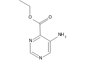 Methyl6-aminopyrimidine-4-carboxylate structure, CAS 77817-12-0